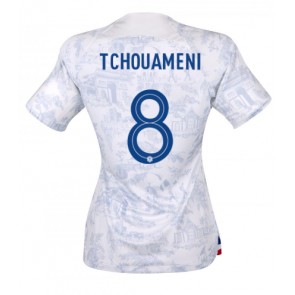 Lacne Ženy Futbalové dres Francúzsko Aurelien Tchouameni #8 MS 2022 Krátky Rukáv - Preč